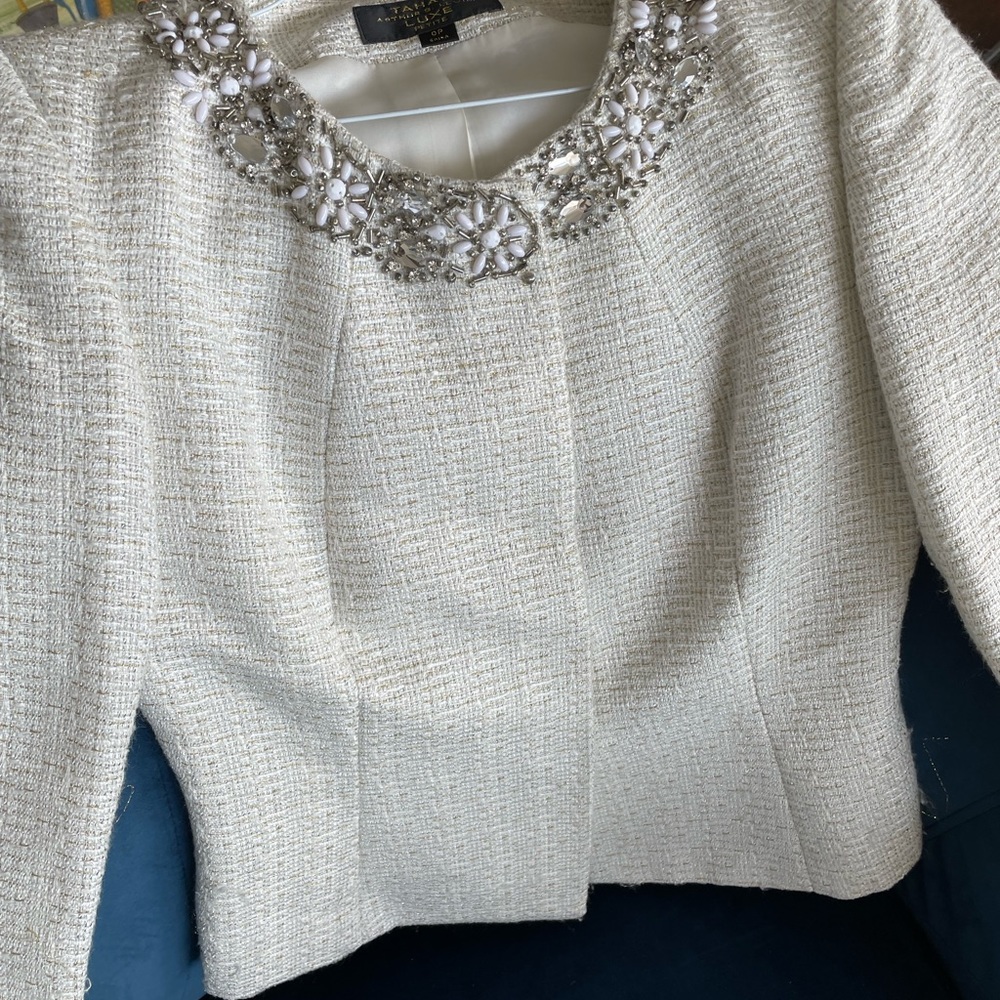 Elie Tahari Luxe Jacket Size OP